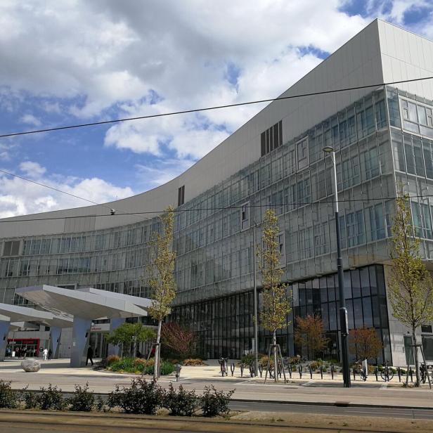 Ein Krankenhaus von außen