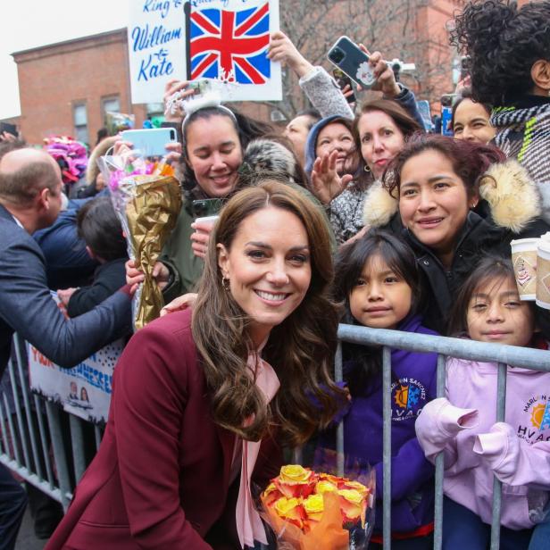 Prinz William und Prinzessin Catherine in Boston.