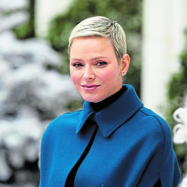Einweihung der traditionellen Weihnachtsbaumzeremonie im Palast von Monaco.