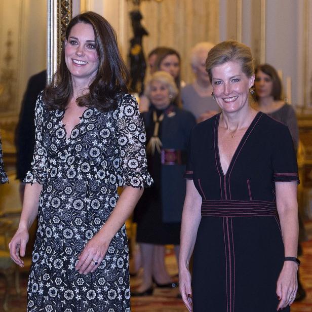 Prinzessin Kate und Gräfin Sophie von Wessex.