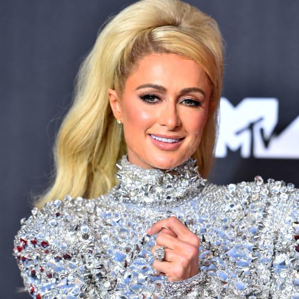 Paris Hilton auf dem roten Teppich der MTV Video Music Awards.