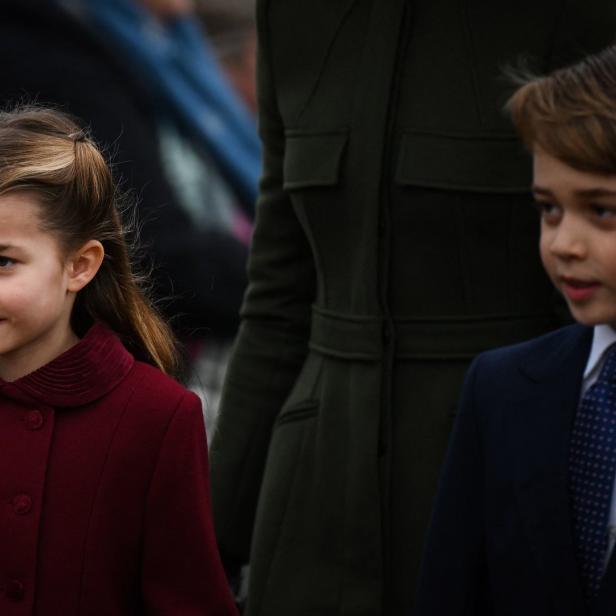 Prinzessin Charlotte und Prinz George.