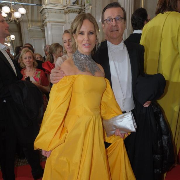 Katja Burkard und Hans Mahr am Opernball 2023