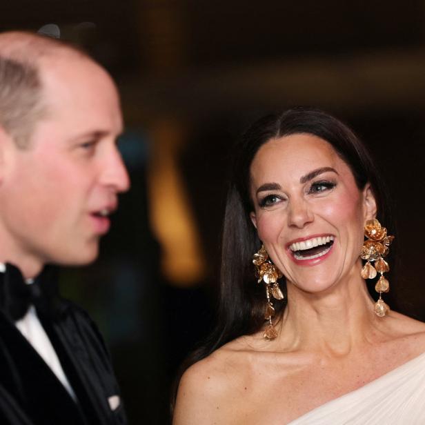 Prinz William und Prinzessin Kate bei einer Veranstaltung.