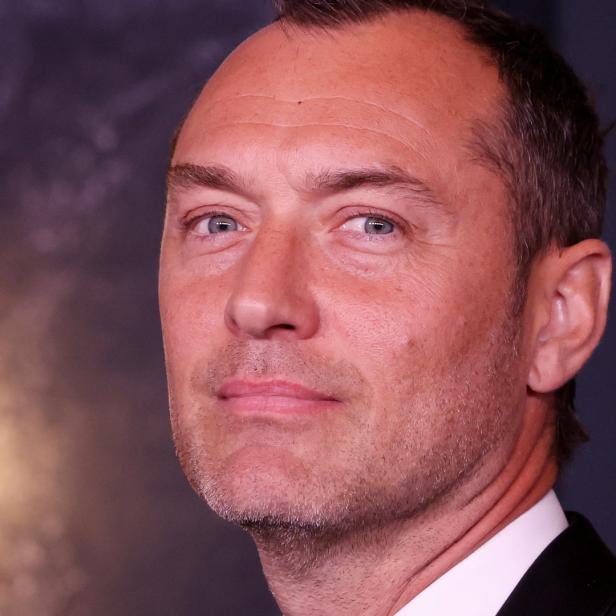 Porträt des Schauspielers Jude Law.