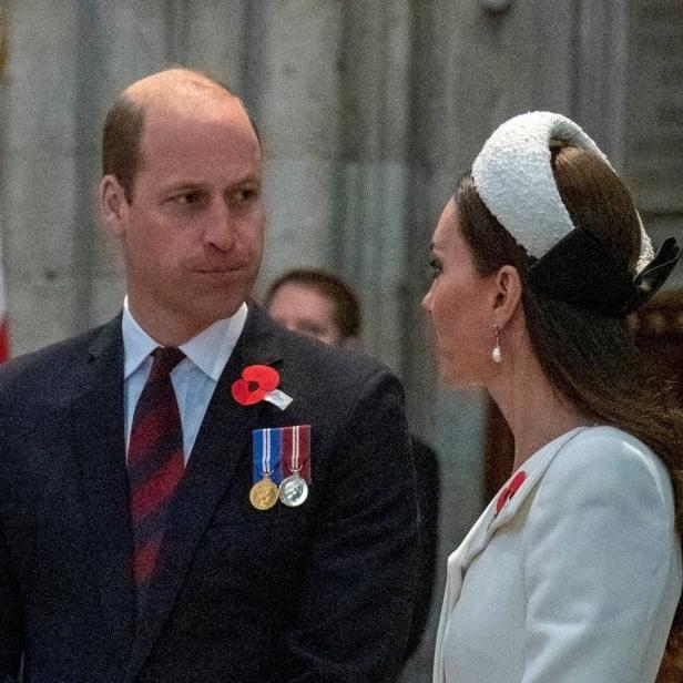 Prinz William und Prinzessin Kate bei einer Veranstaltung.