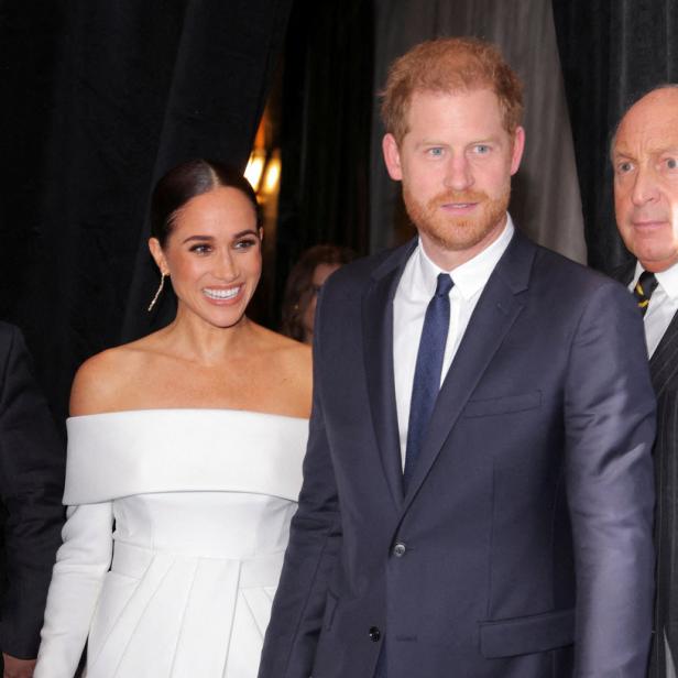 Meghan Markle und Prinz Harry bei einer Veranstaltung.