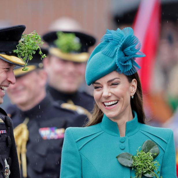 William und Kate bei der St. Patrick's Day-Parade 2023.