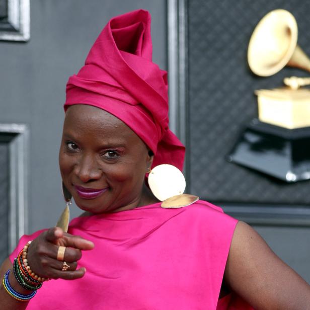 Angélique Kidjo bei den 64. jährlichen Grammy Awards in Las Vegas.