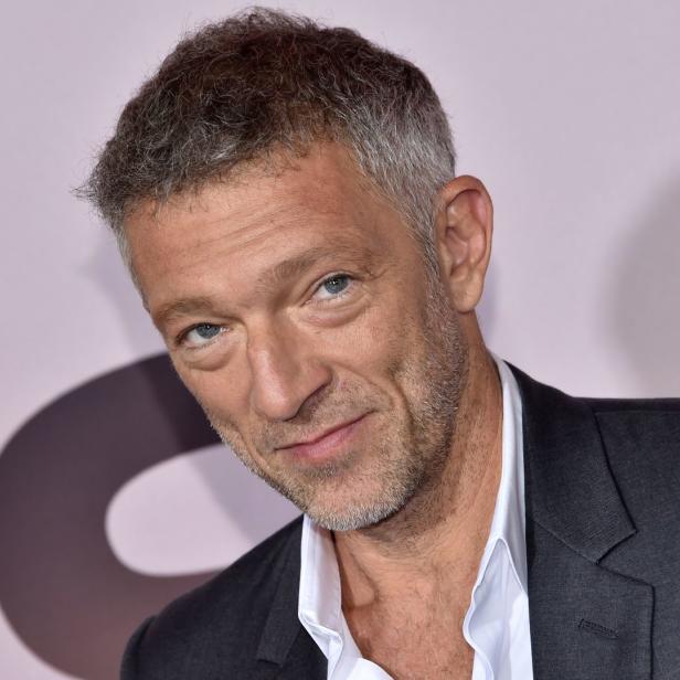 Porträt des französischen Schauspielers Vincent Cassel.