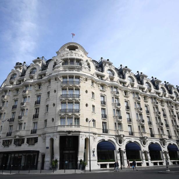 Das Hotel Lutetia in Paris von außen gesehen.