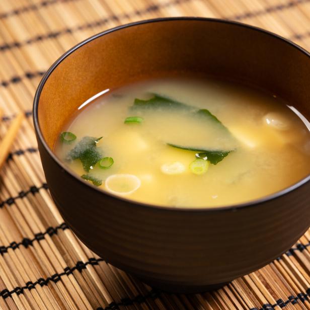 Japanische Misosuppe.
