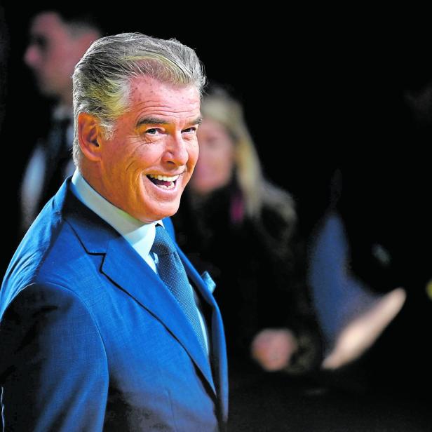 Pierce Brosnan bei der Premiere des Films „Black Adam“ in London.