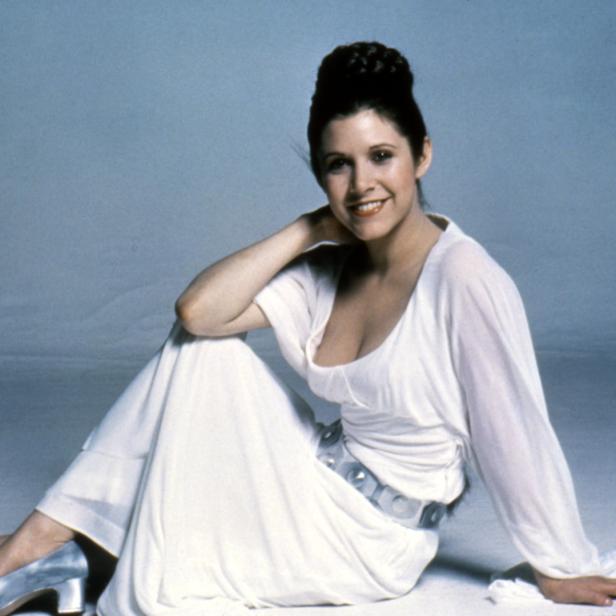 Carrie Fisher als Prinzessin Leia.