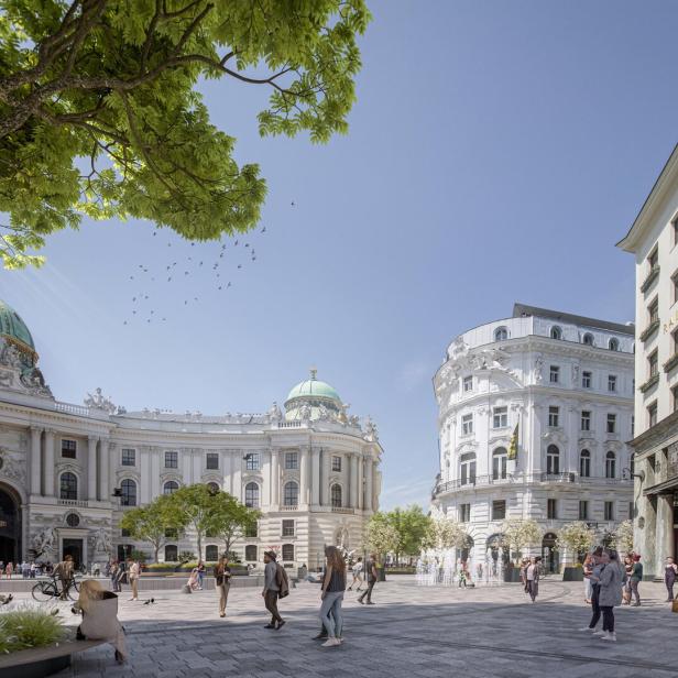 So sahen die Pläne im Mai aus. Das Wasserspiel (rechts im Bild) wird nicht umgesetzt