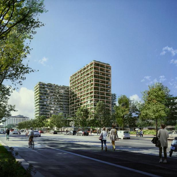 Rendering: Die umstrittene Bebauung des Eislaufverein-Areals: Wer sagt dazu die Unwahrheit?  