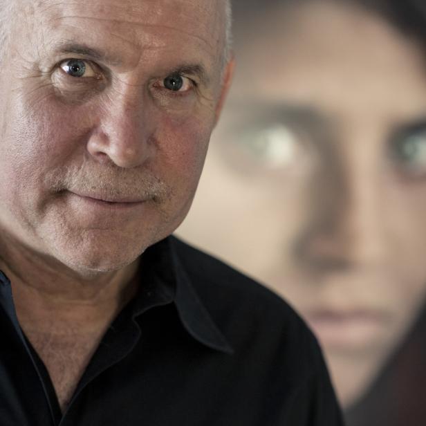 Steve McCurry und das „Afghan Girl“.