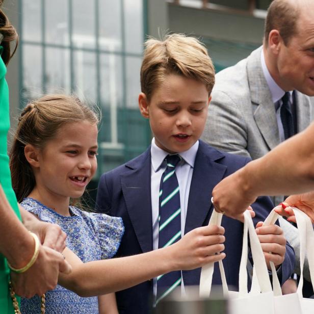 Charlotte und George in weniger als einem Jahr durch royale Regel getrennt