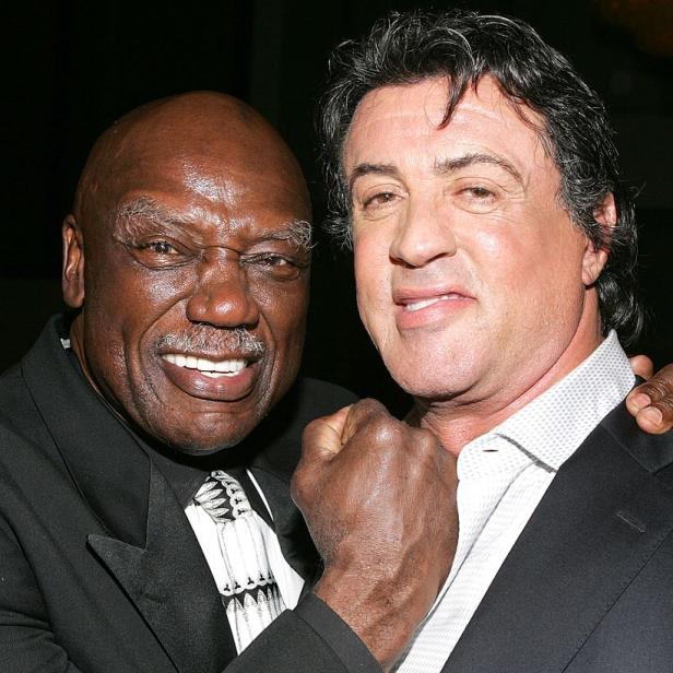 Tony Burton (li.) und Sylvester Stallone (2006).