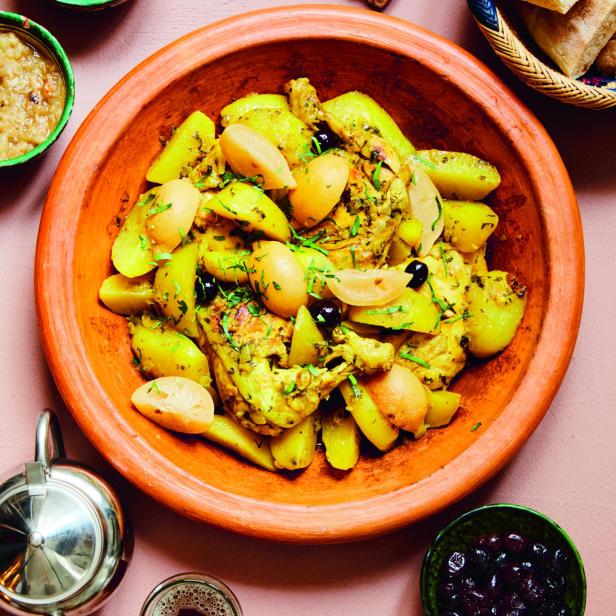 Marokkanisches Rezept: Hähnchen mit Salzzitronen.