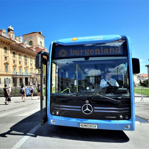 Bus der Verkehrsbetriebe Burgenland 