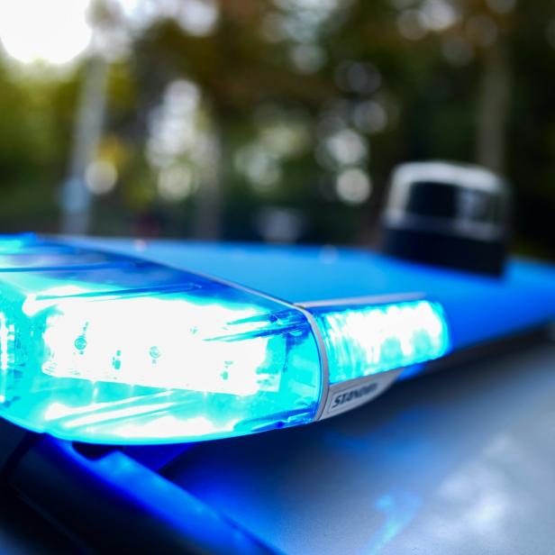 Blaulicht eines Einsatzfahrzeuges.