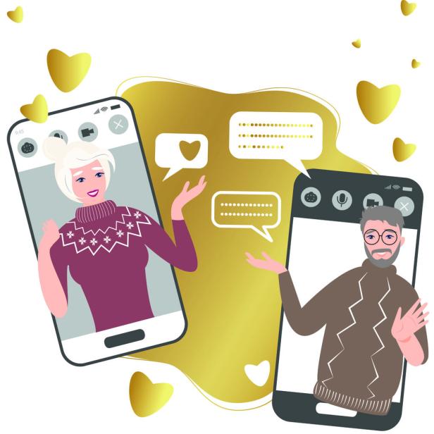 Online-Dating in der Generation 50 Plus.