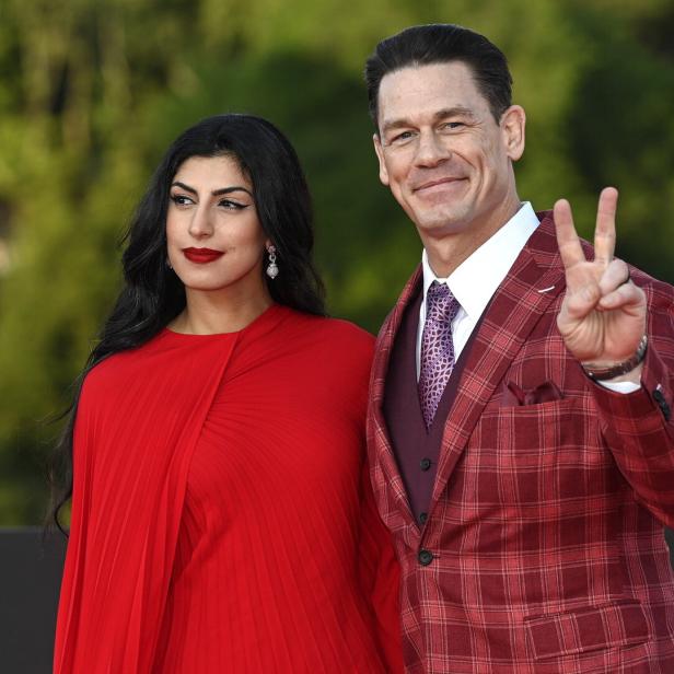 Shay Shariatzadeh und John Cena.