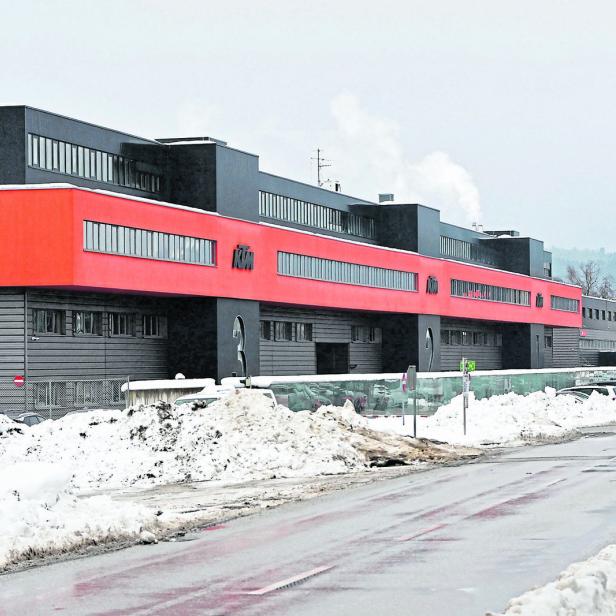 Das KTM-Werk in Mattighofen