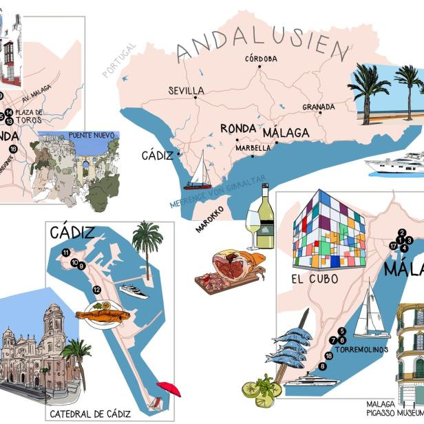 Andalusien: Die besten Adressen für ein langes Wochenende