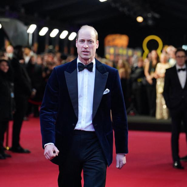 Prinz William bei der Verleihung der BAFTAS