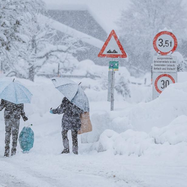 Warnung für Tirol: Bis zu 50 cm Neuschnee am Wochenende