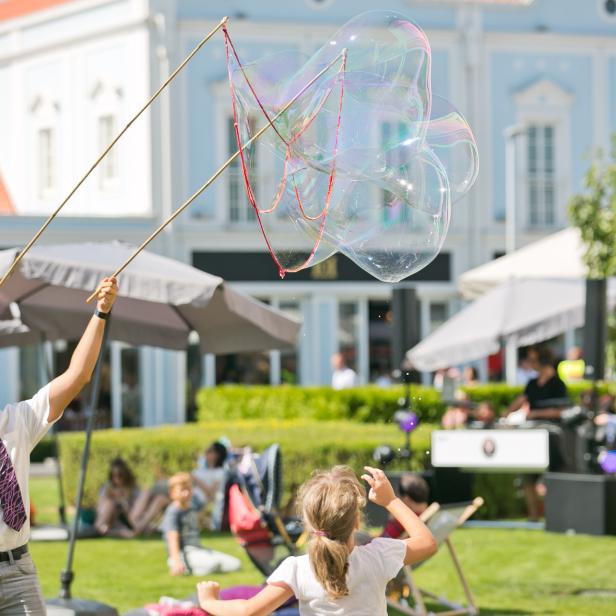 Kids Event im Designer Outlet Parndorf: Highlights von 19.-20.4. und 26.-27.4.