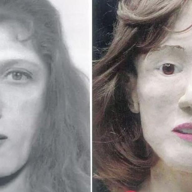2 Gesichtsrekonstruktionen sollen helfen, das Opfer zu identifizieren. Doch es gelingt nicht.
