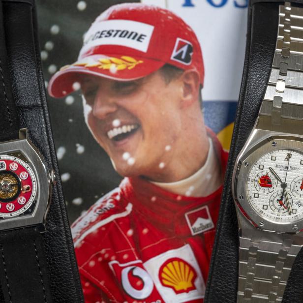 Uhren von Schumacher und Stallone werden versteigert.