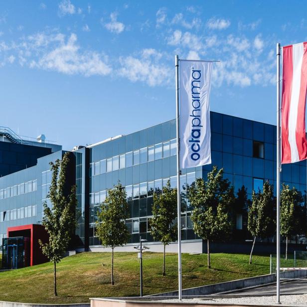 Seit 1989 produziert Octapharma in Wien-Favoriten wichtige Blutplasma-Produkte für Patient:innen weltweit.
