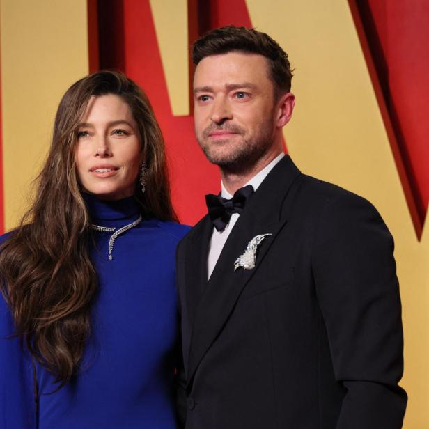 Jessica Biel und Justin Timberlake bei der 96. Oscar-Verleihung.