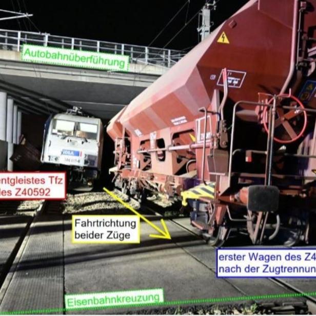 Zug-Unglück im Burgenland: Knapp an der Katastrophe vorbei