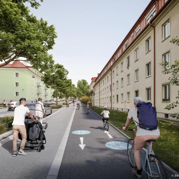 Sechs neue Radwege: Wo Autofahrer in Wien künftig weniger Platz haben