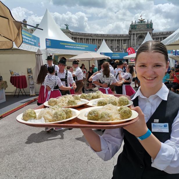OÖ bringt die Sommerfrische nach Wien: Heldenplatz bewährte sich
