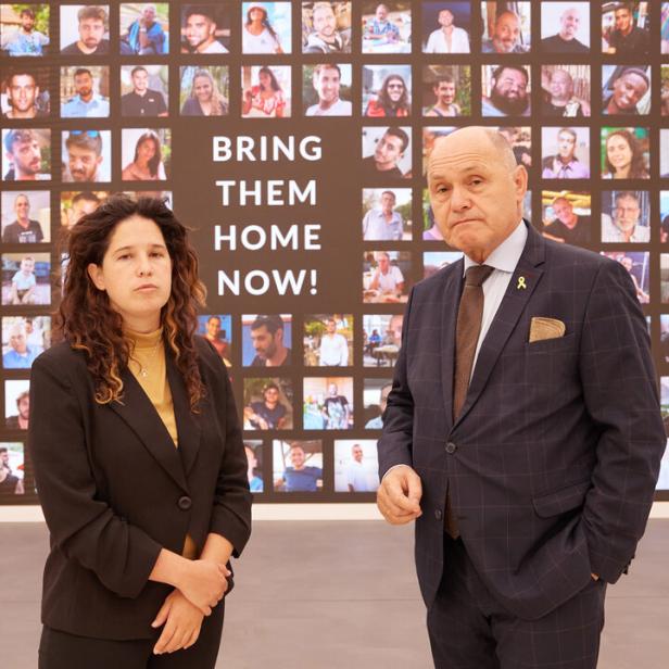 Ehemalige Hamas-Geiseln in Wien: "Die Zeit vergeht anders als in Freiheit"