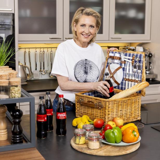 Nachhaltig on-the-go: Martina Hohenlohe legt auch beim Picknick Augenmerk auf Nachhaltigkeit