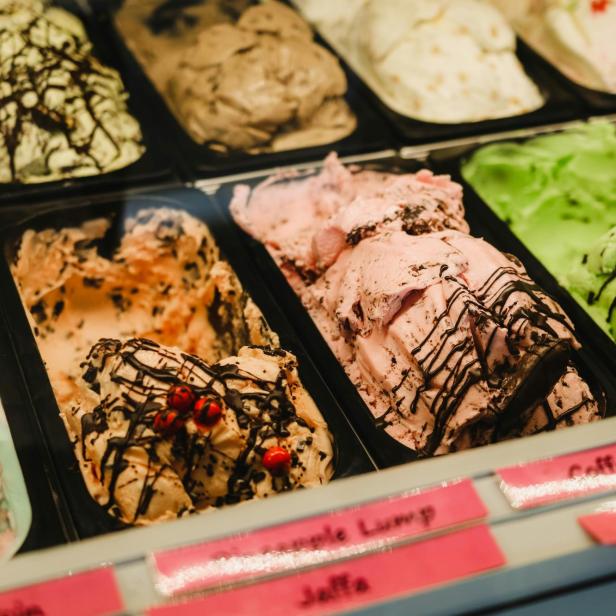 Kreative Eissorten in Wien.
