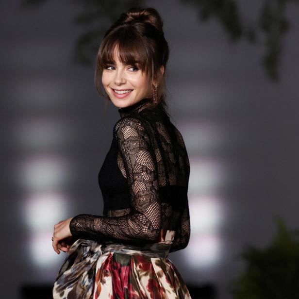 Lily Collins bei der Academy Museum of Motion Pictures Gala in Los Angeles.