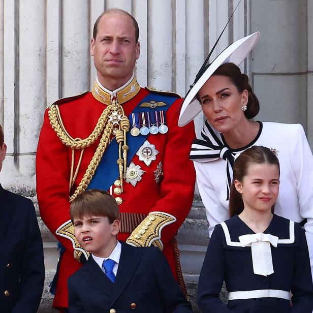 Prinz William, Prinzessin Kate, George, Charlotte und Louis