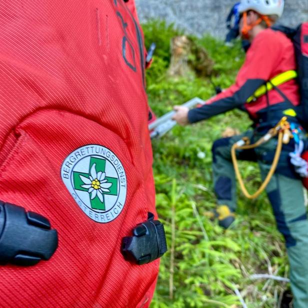 Bergrettung im Einsatz.
