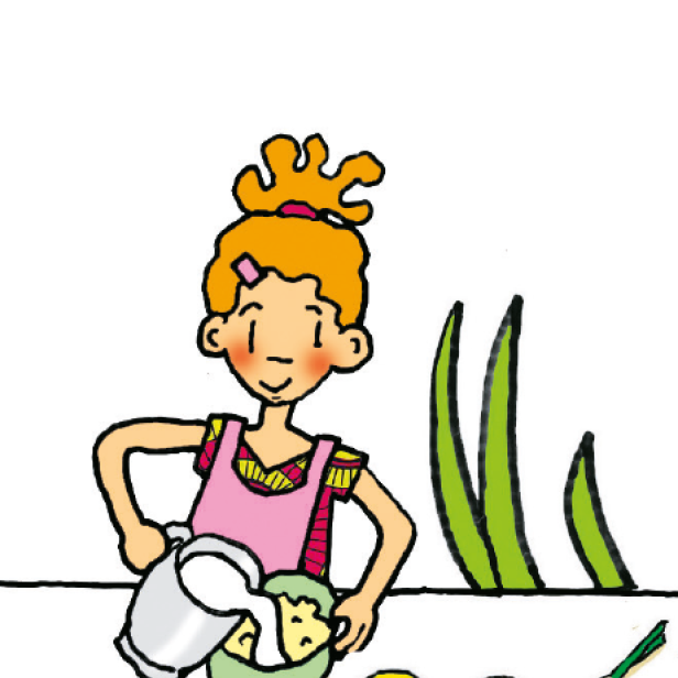 Lilli kocht: Bulgursalat.