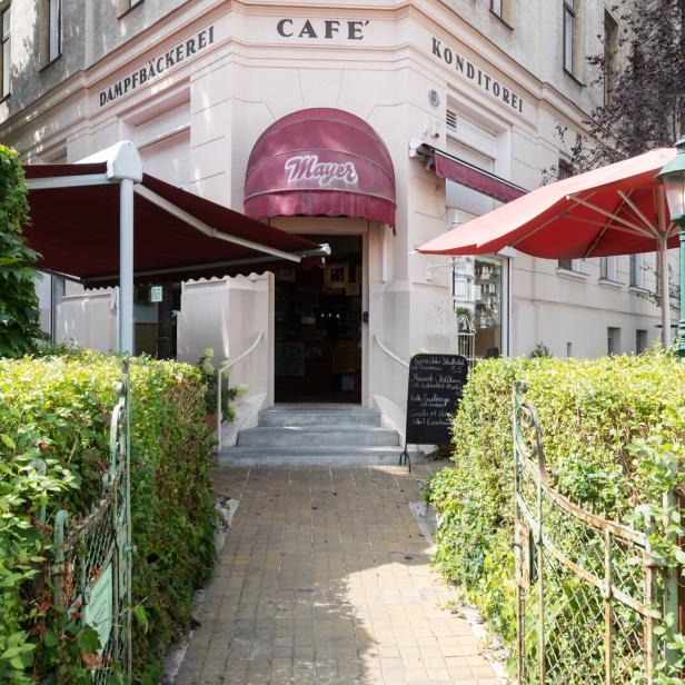 Das Café Mayer in Gersthof.