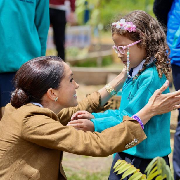 Meghan Markle ist in Kolumbien unterwegs.