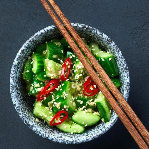Gurkensalat ist im Trend.